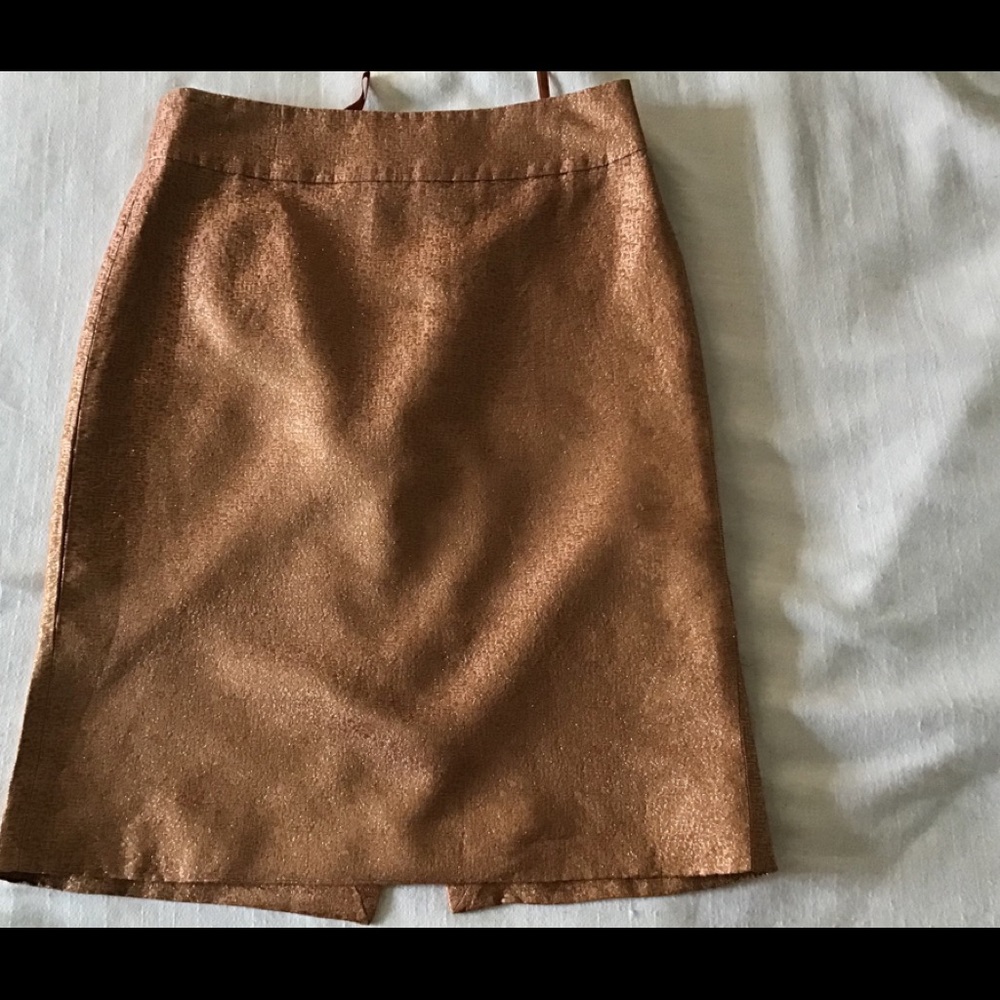 Jcrew silk pencil skirt - size 0p